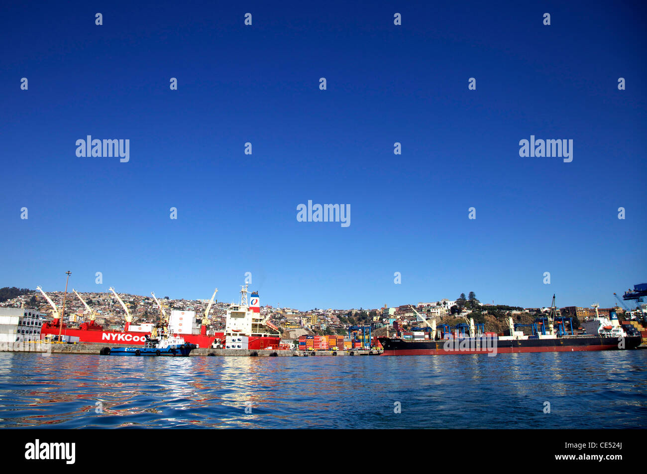 Valparaiso Chile Stockfoto