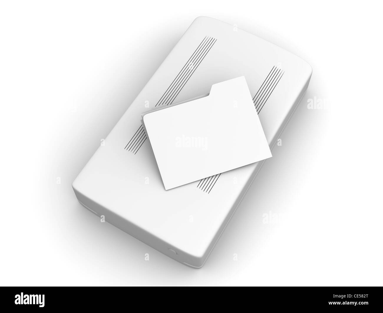 Mobile Daten Stockfoto