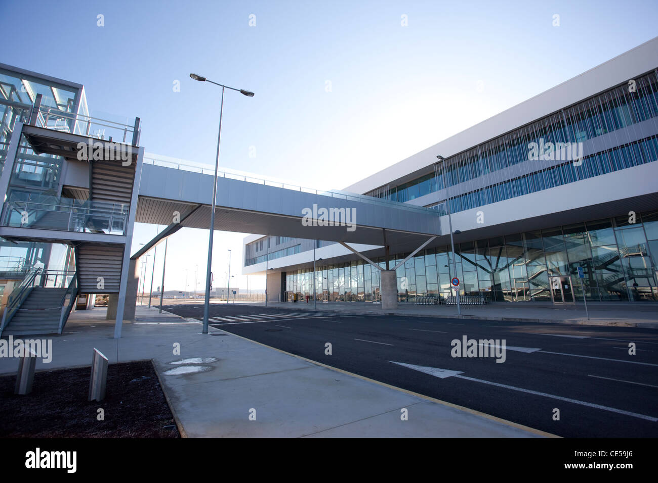 Ciudad Real Central Airport, privaten Flughafen in Spanien, Europa Stockfoto