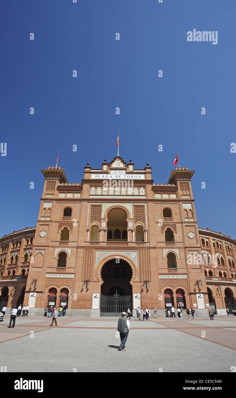 Die Plaza de Toros de Las Ventas in Madrid, Spanien Stockfoto