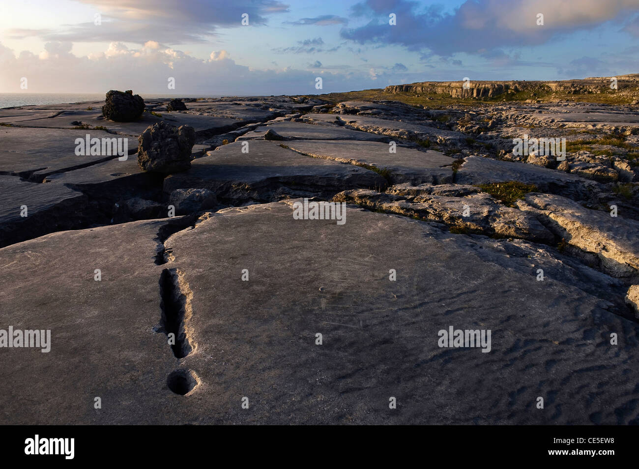Der Burren, County Clare, Irland Stockfoto