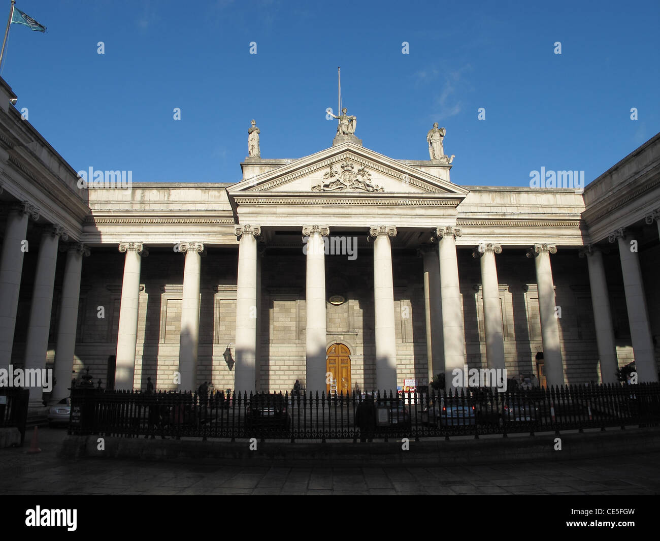 Die Bank of Ireland Gebäude in College Green, Dublin, Irland Stockfoto