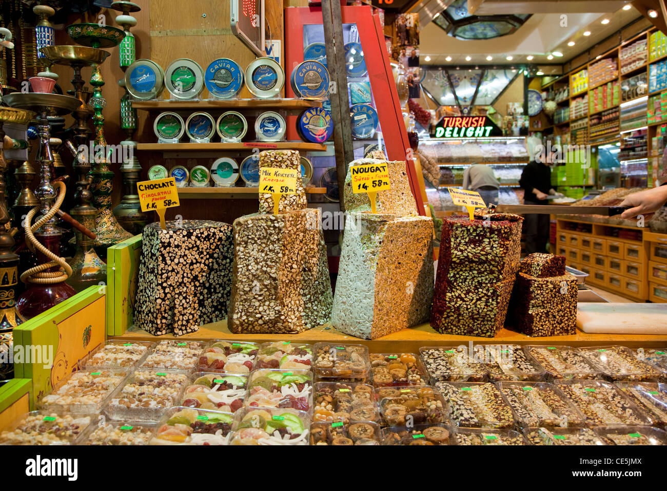 BASAR KAPALI CARSI ISTANBUL TÜRKEI Stockfoto