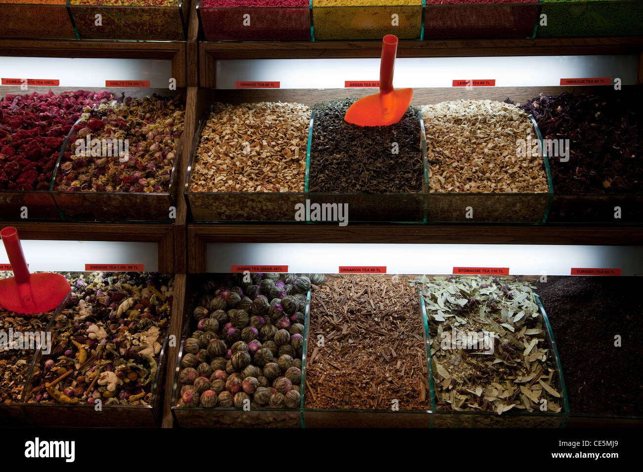 ISTANBUL BASAR KAPALI CARSI TÜRKEI Stockfoto