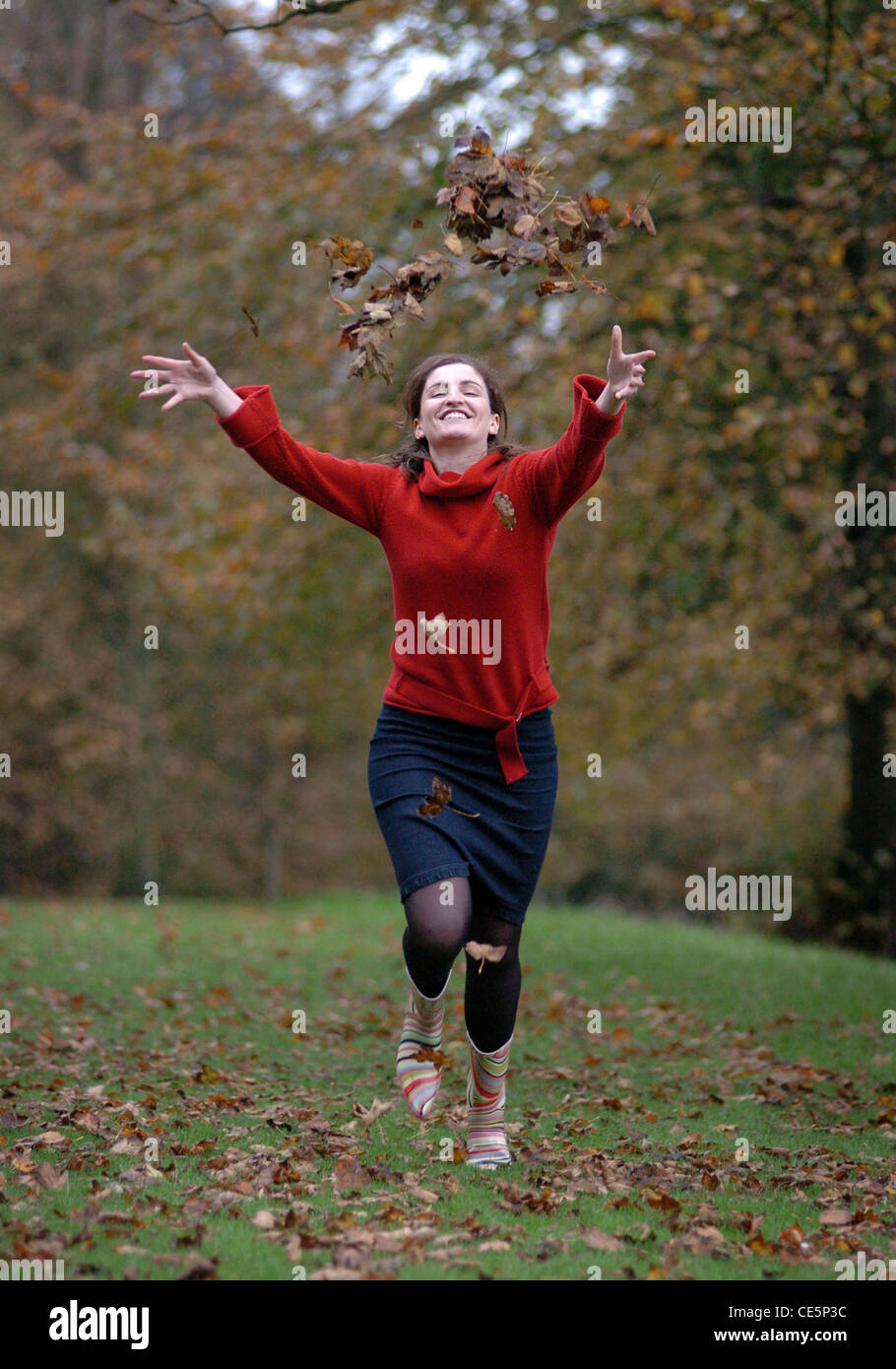 Wellington Boot Mode in Preston Park Brighton Stockfoto