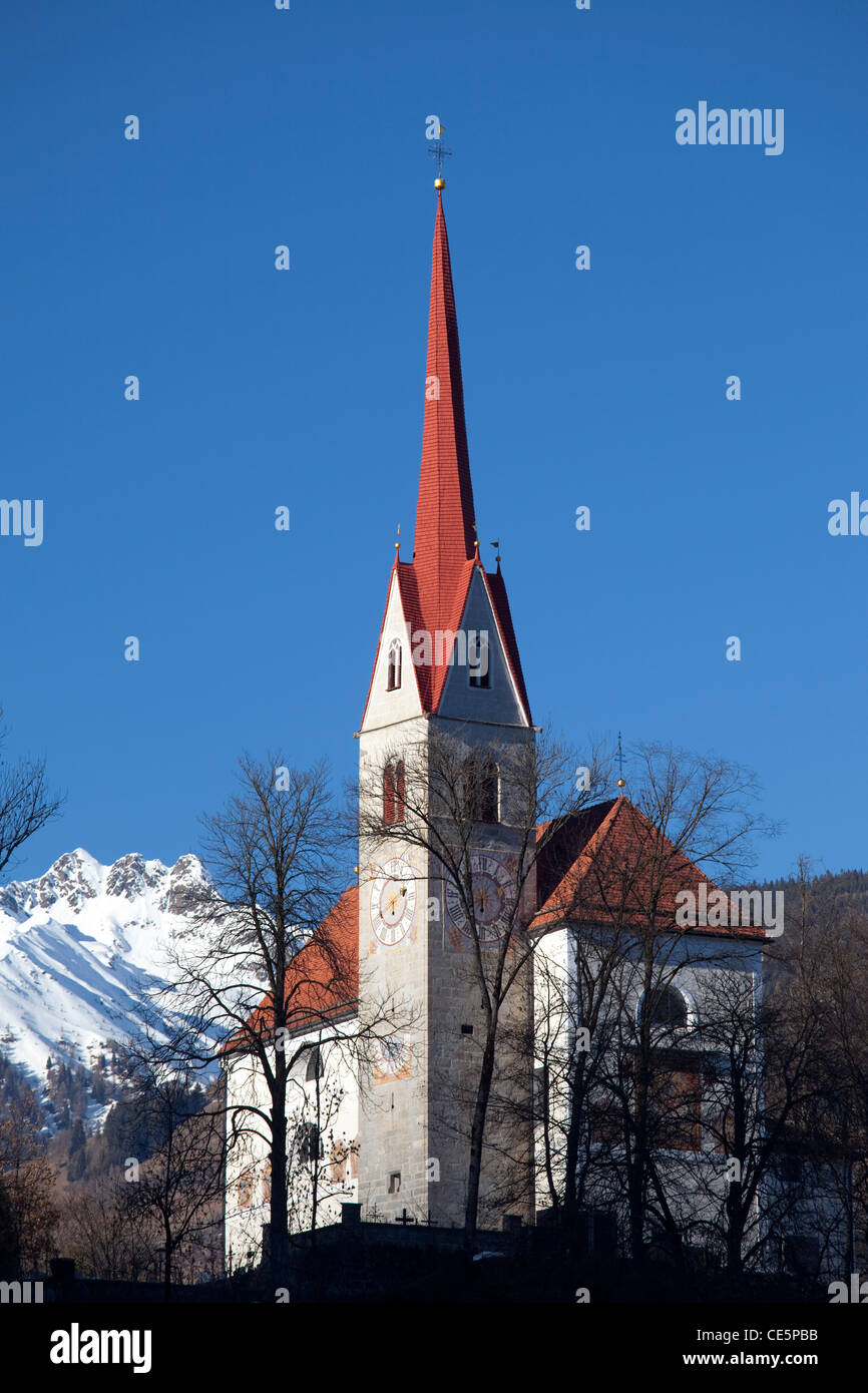 Kirche von Ehrenburg, Kiens, Puster Tal, Südtirol, Italien, Europa Stockfoto