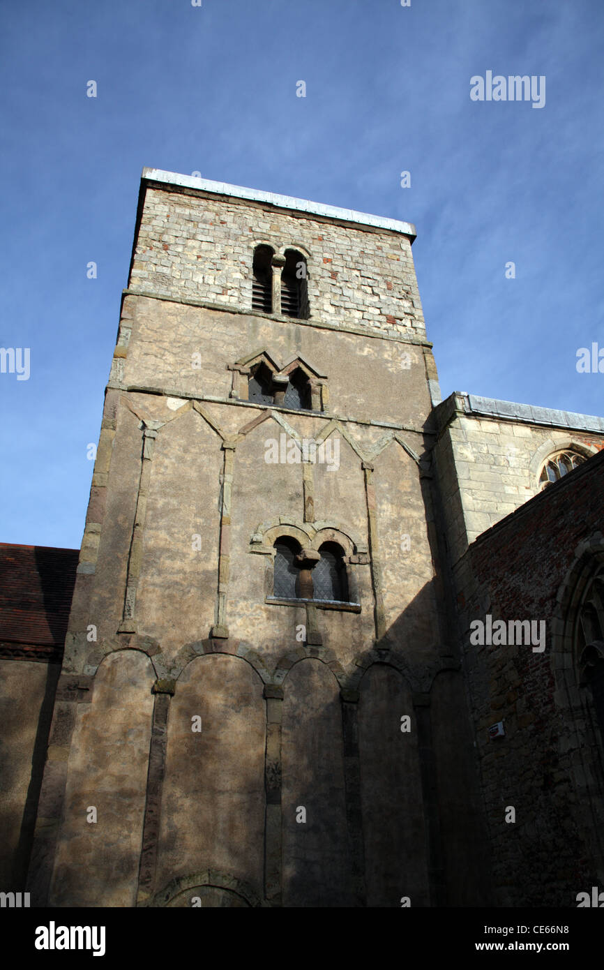 Str. Peters Kirche, Barton auf Humber, Lincolnshire. Stockfoto