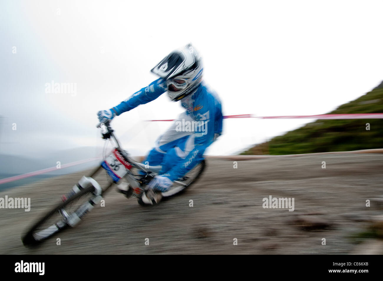 U C I Mountainbike-Weltcup Nevis Range Fort William Stockfoto