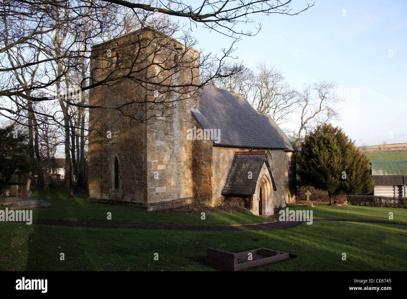 St.-Nikolaus Kirche, Cuxwold, Schwalbe, North Lincolnshire Stockfoto