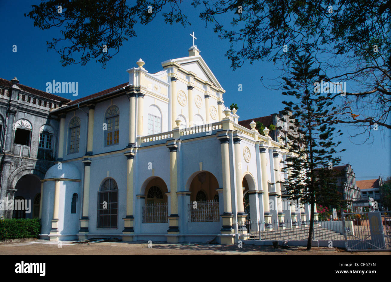Kathedrale St. Aloysius College; Mangalore; Karnataka; Indien Stockfoto
