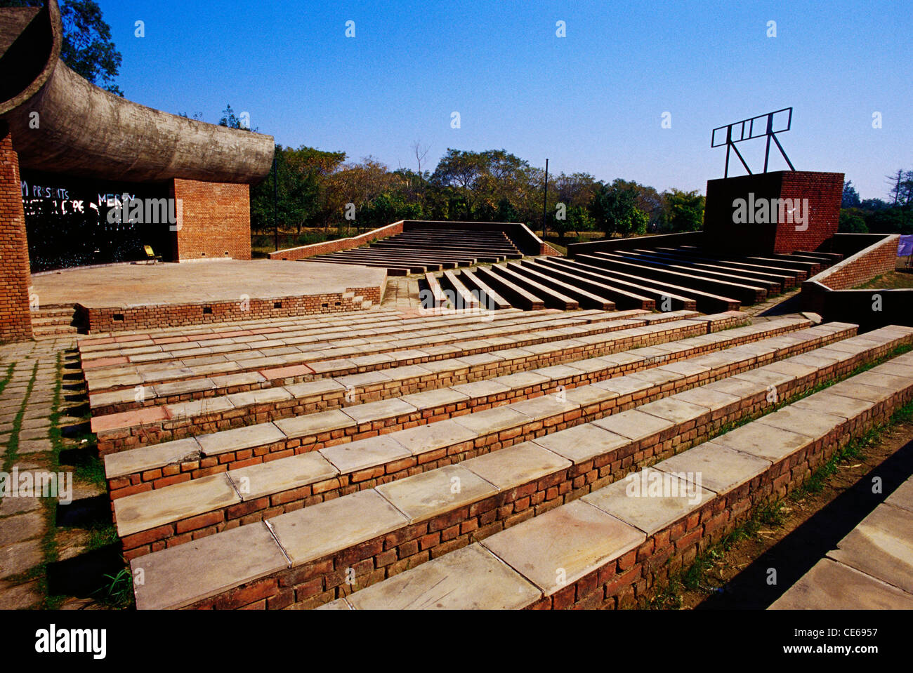 Open Air Auditorium; Bal Bhawan; Chandigarh; Union Territory; UT; Indien; Asien Stockfoto