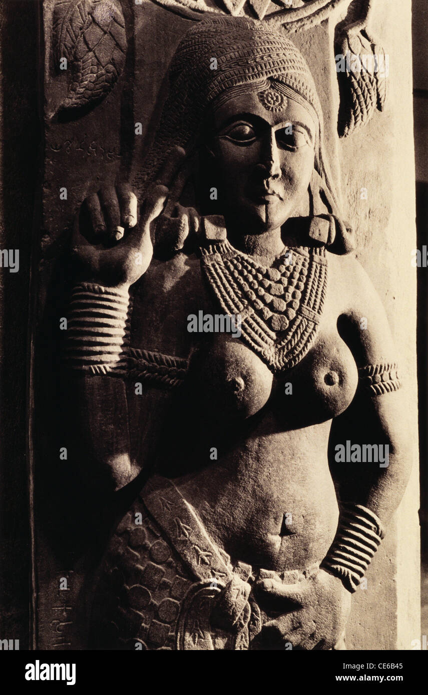 Sunga Periode CA 100 80 v. Chr. Bharhut; Madhya Pradesh; Indien Stockfoto