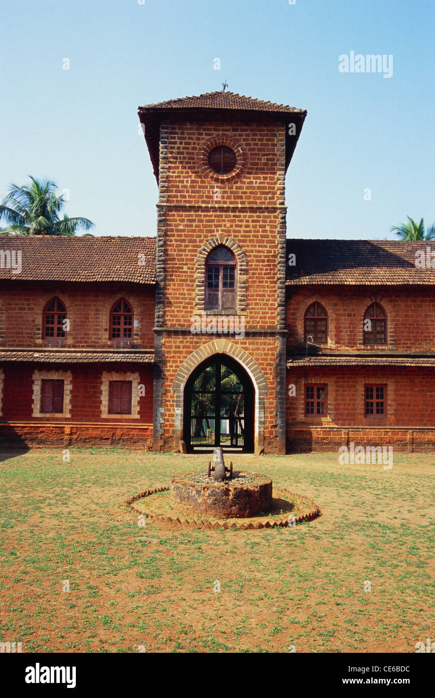 Sawantwadi Palast; Königlicher Palast, der von König Khem Sawant Bhosle errichtet wird; Touristenattraktion; Sawantwadi; Sindhudurg Bezirk; Maharashtra; Indien; Asien Stockfoto