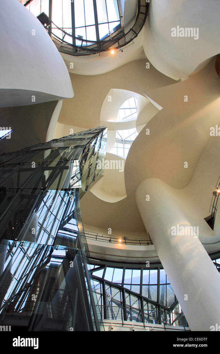 Guggenheim-Museum Bilbao Spanien details Stockfoto