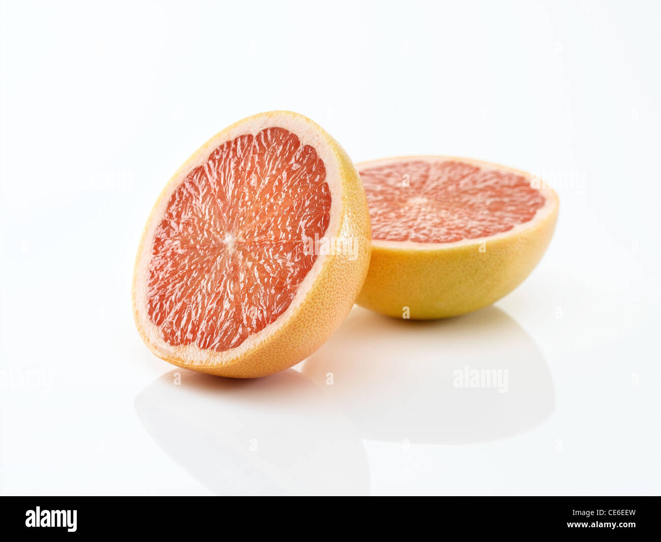 Rosa grapefruit Stockfoto