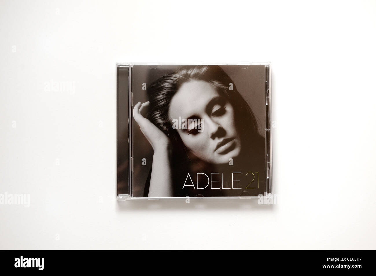 Adele Adkins Bestseller-cd Album 21 Stockfoto
