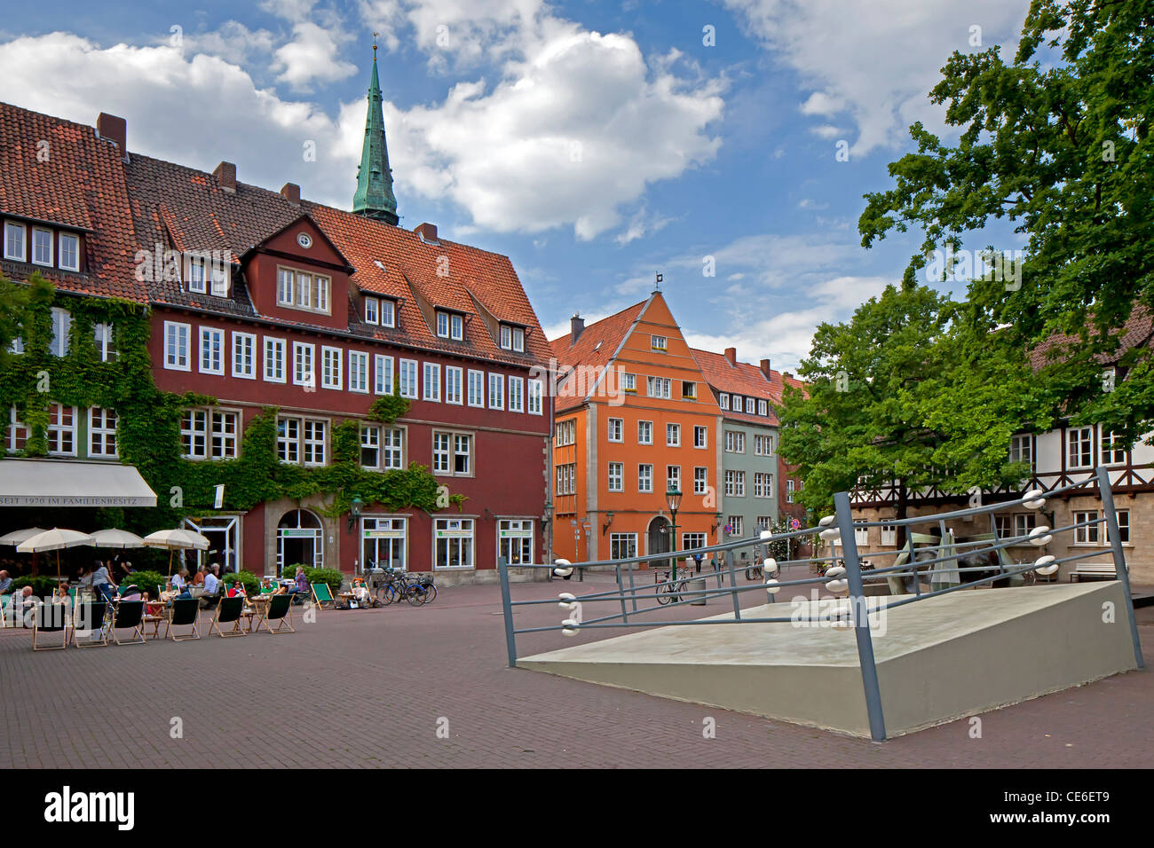 Das Quadrat zu in Hannover, Niedersachsen, Deutschland Stockfoto