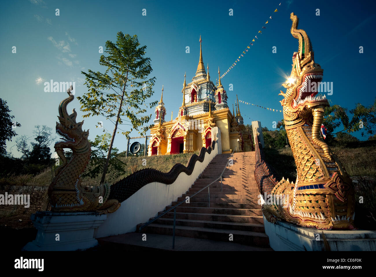 Tempel, Chiang Mai, Thailand Stockfoto