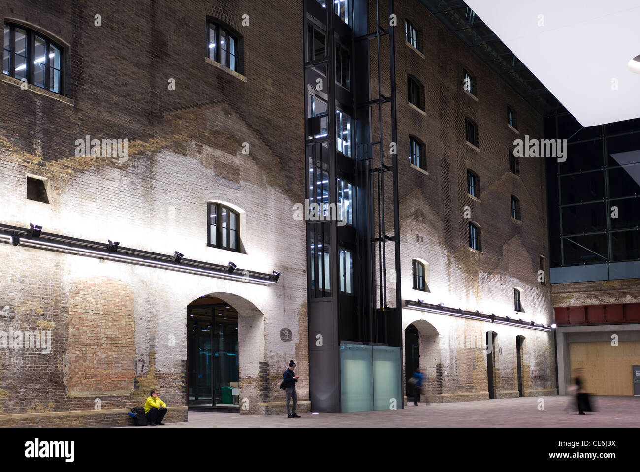 Universität der Künste - Central Saint Martins Campus - Kings Cross Central - London Stockfoto