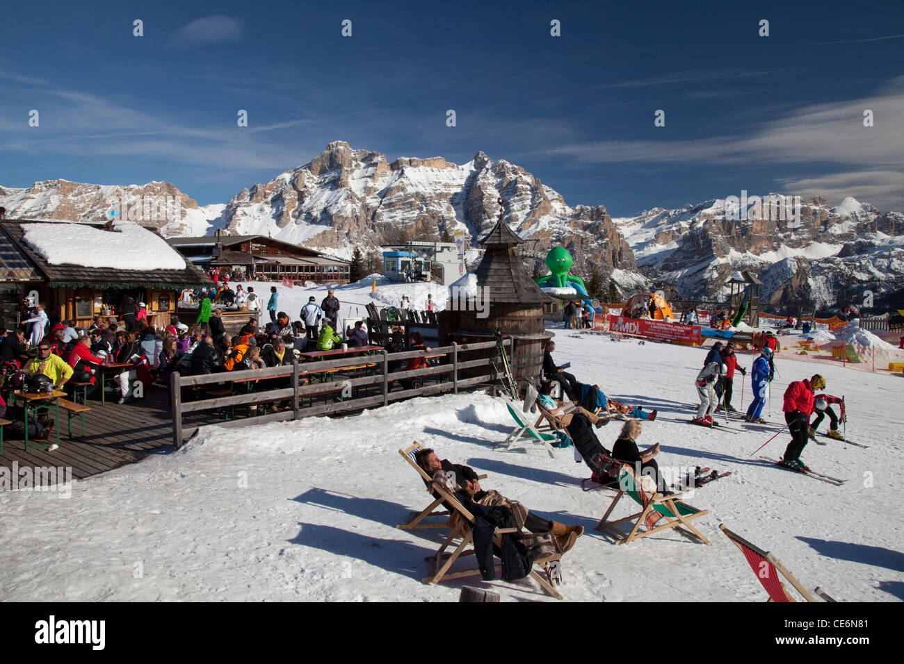 Piz Lajla, 2078m, Naturpark Fanes-Sennes-Prags, Dolomiten, Südtirol, Italien, Europa Stockfoto