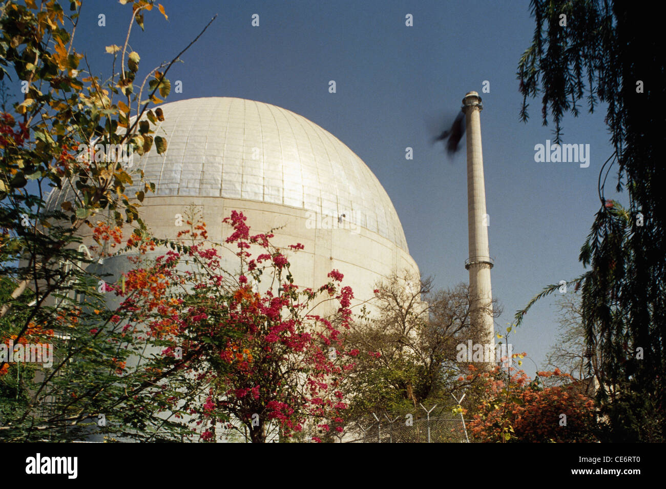 HMA 85819: Reaktorgebäude; Atomkraftwerk; Indien Stockfoto