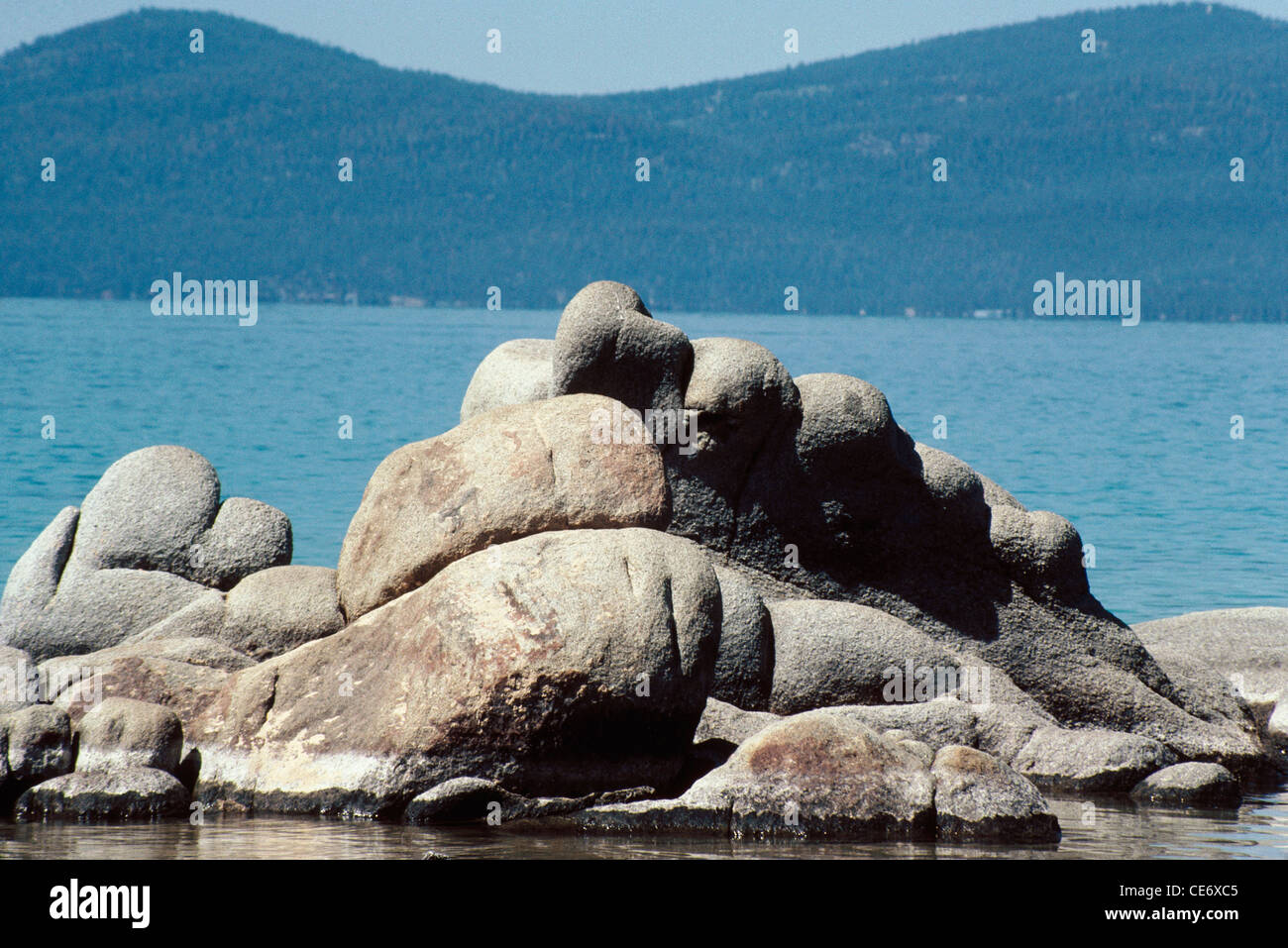AMA 86224: Crystal Bay Lake Tahoe California USA Vereinigte Staaten von Amerika Stockfoto