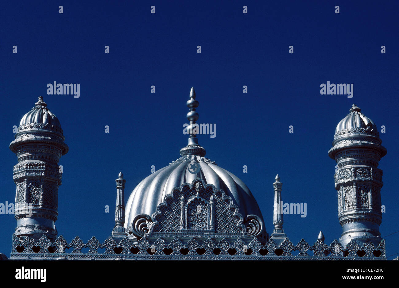 AMA 81839: Luni Moschee Dargah; Kutch; Gujarat; Indien Stockfoto