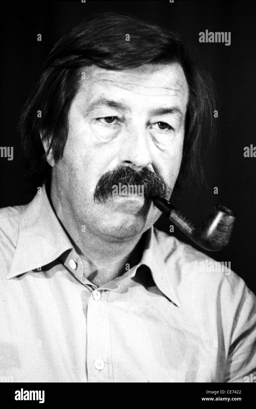 Guenter Grass - * 16.10.1927: Porträt des deutschen Schriftstellers und Literatur-Nobelpreisträger von 1999 auf einer Veranstaltung in Sonthofen. Stockfoto