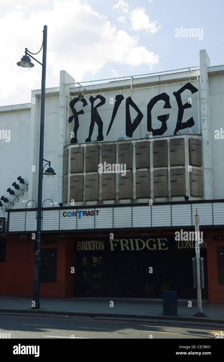 Berühmten Nachtclub The Fridge, bevor es renoviert wurde Stockfoto