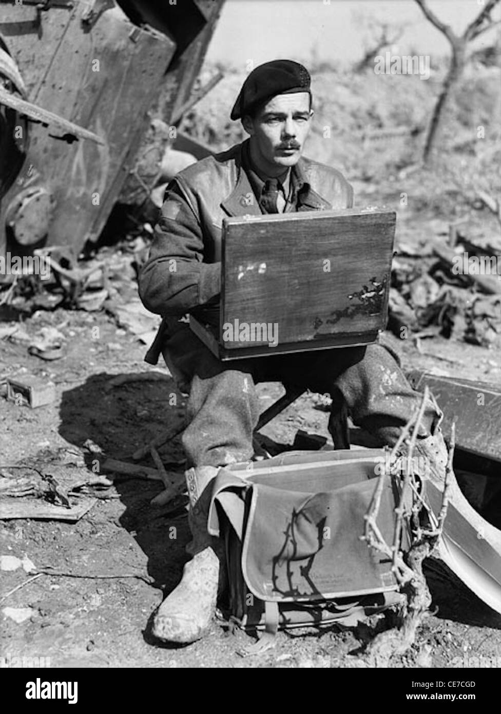 Archiv-Fotografie von Zweiter Weltkrieg Stockfoto