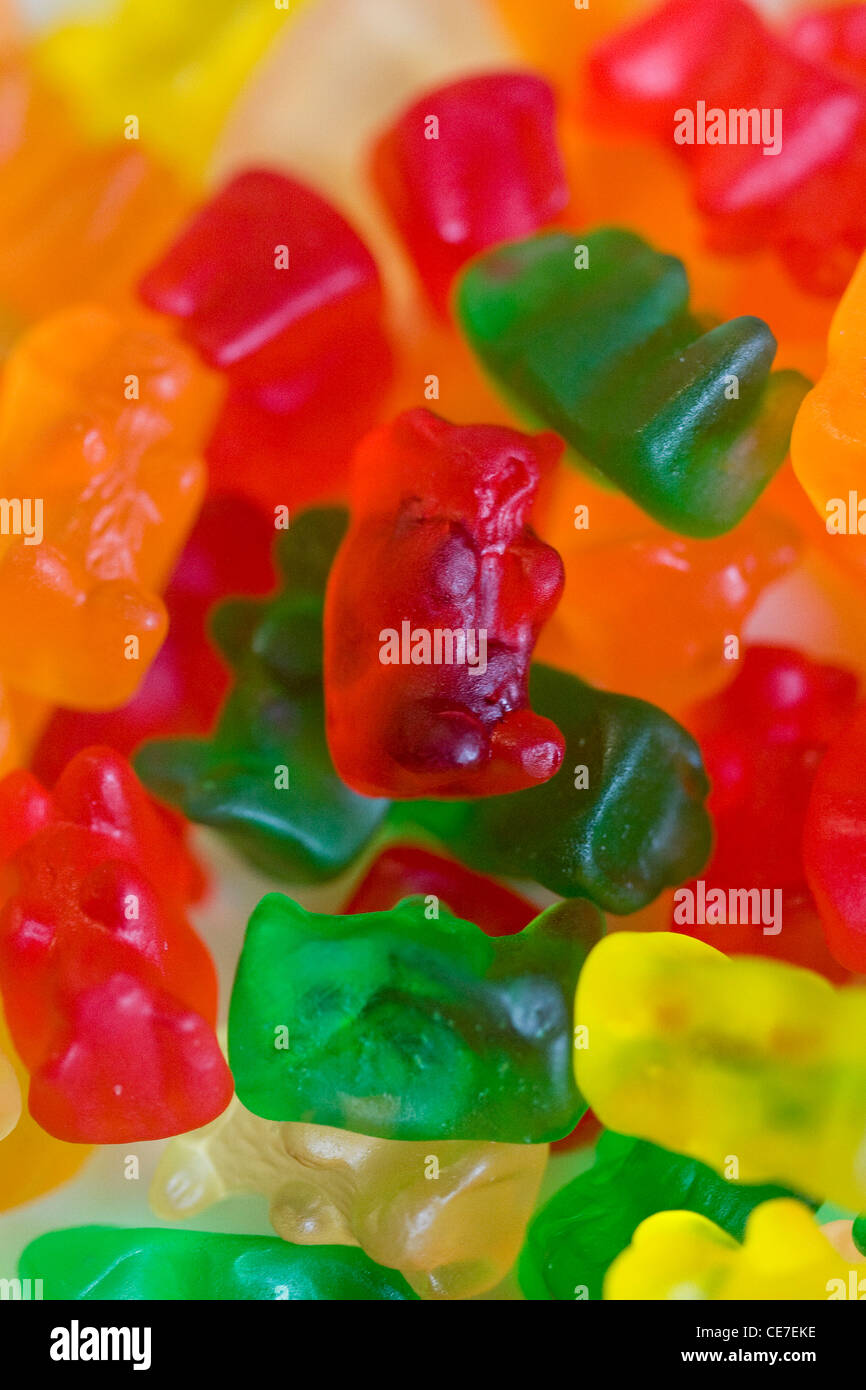 Gummibärchen. Stockfoto
