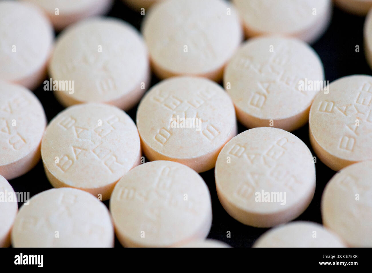 Bayer Aspirin. Stockfoto