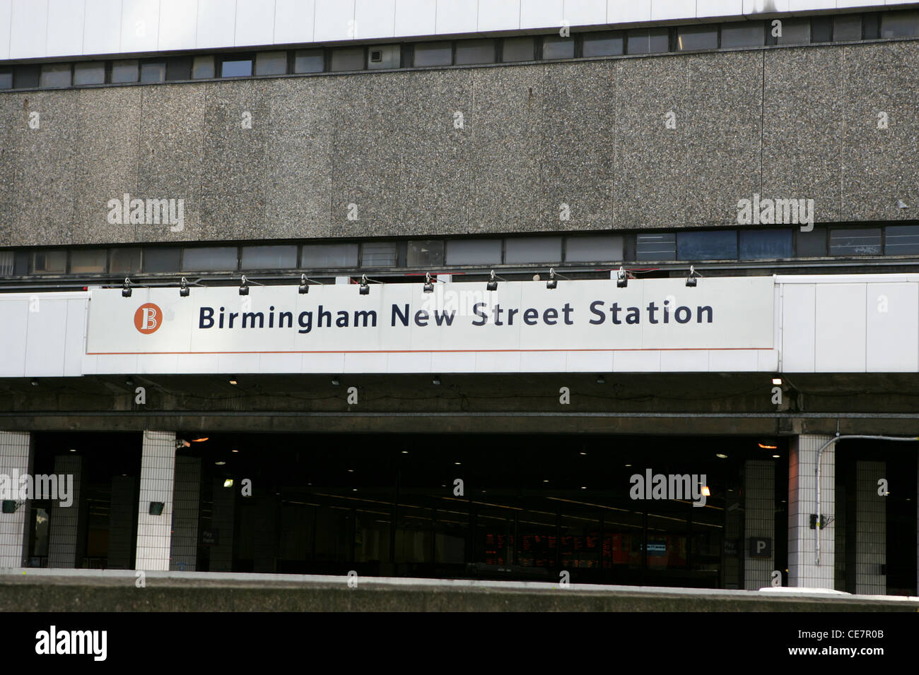 Birmingham neue Straße station Stockfoto