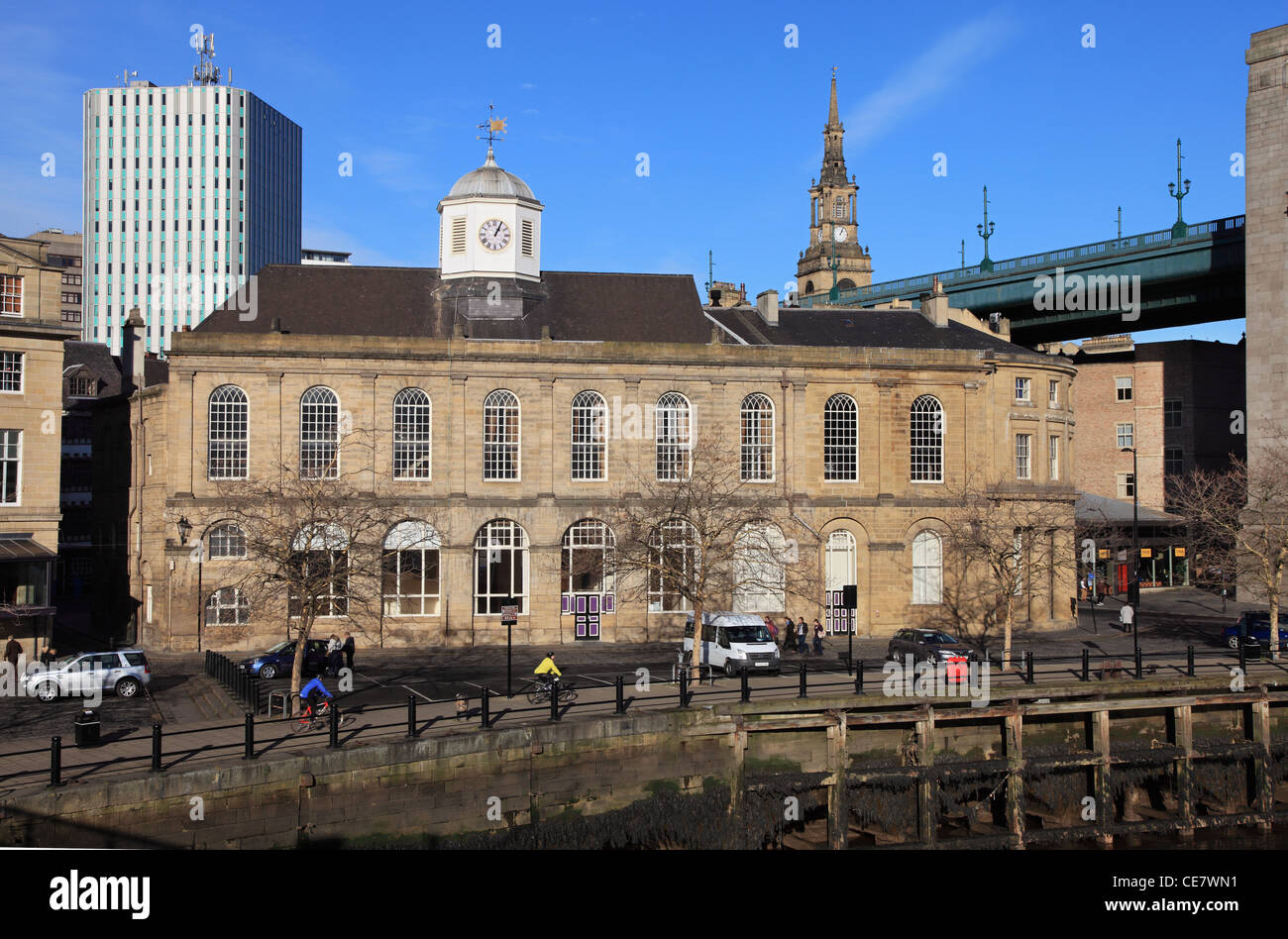 Newcastle Upon Tyne Guildhall am Kai, Nord-Ost England UK Stockfoto