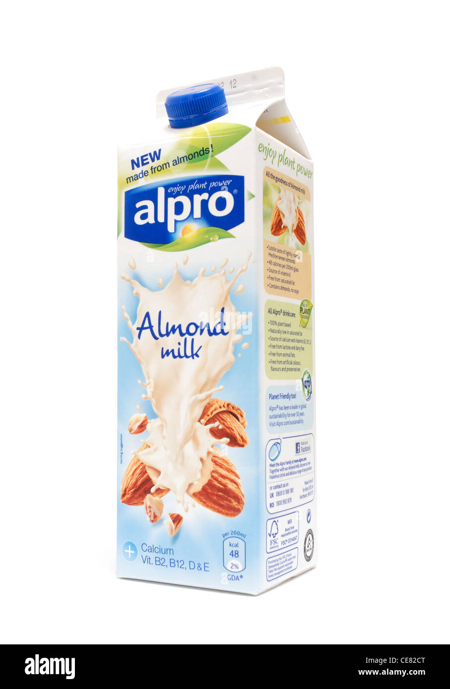 Alpro milk -Fotos und -Bildmaterial in hoher Auflösung – Alamy