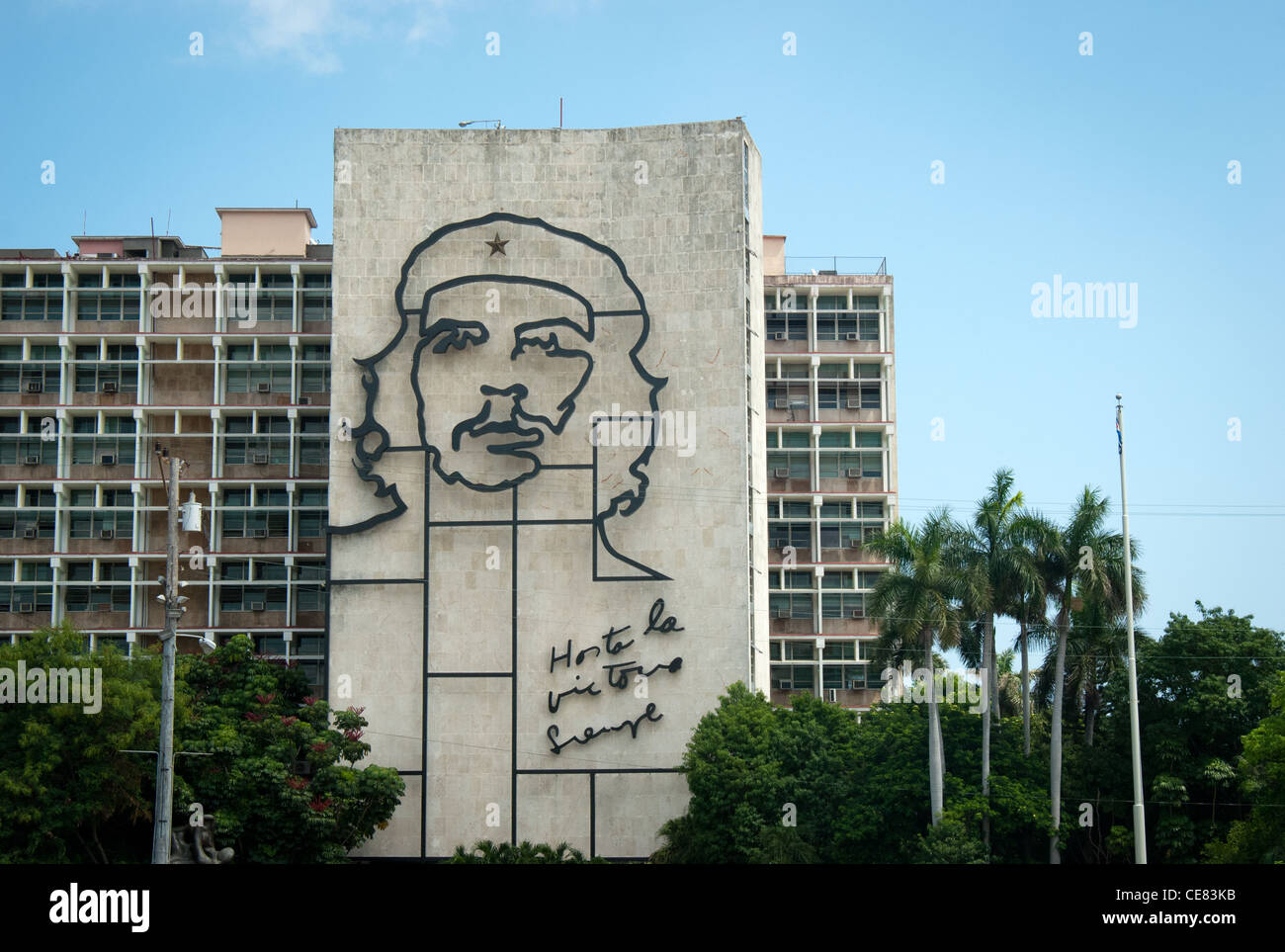 Che Guevara Skulptur Revolutionsplatz Havanna Kuba Stockfoto