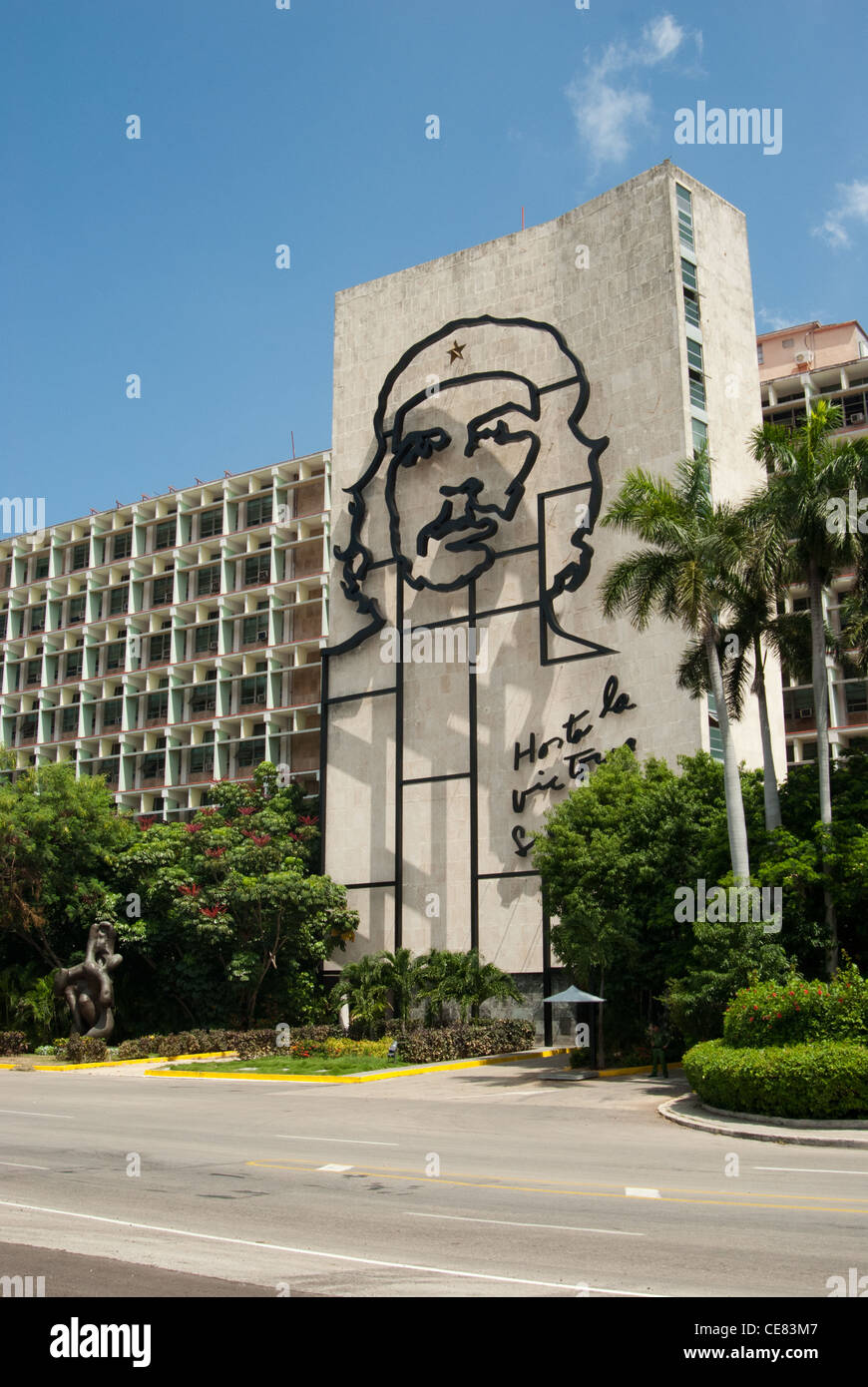 Che Guevara Skulptur Revolutionsplatz Havanna Kuba Stockfoto