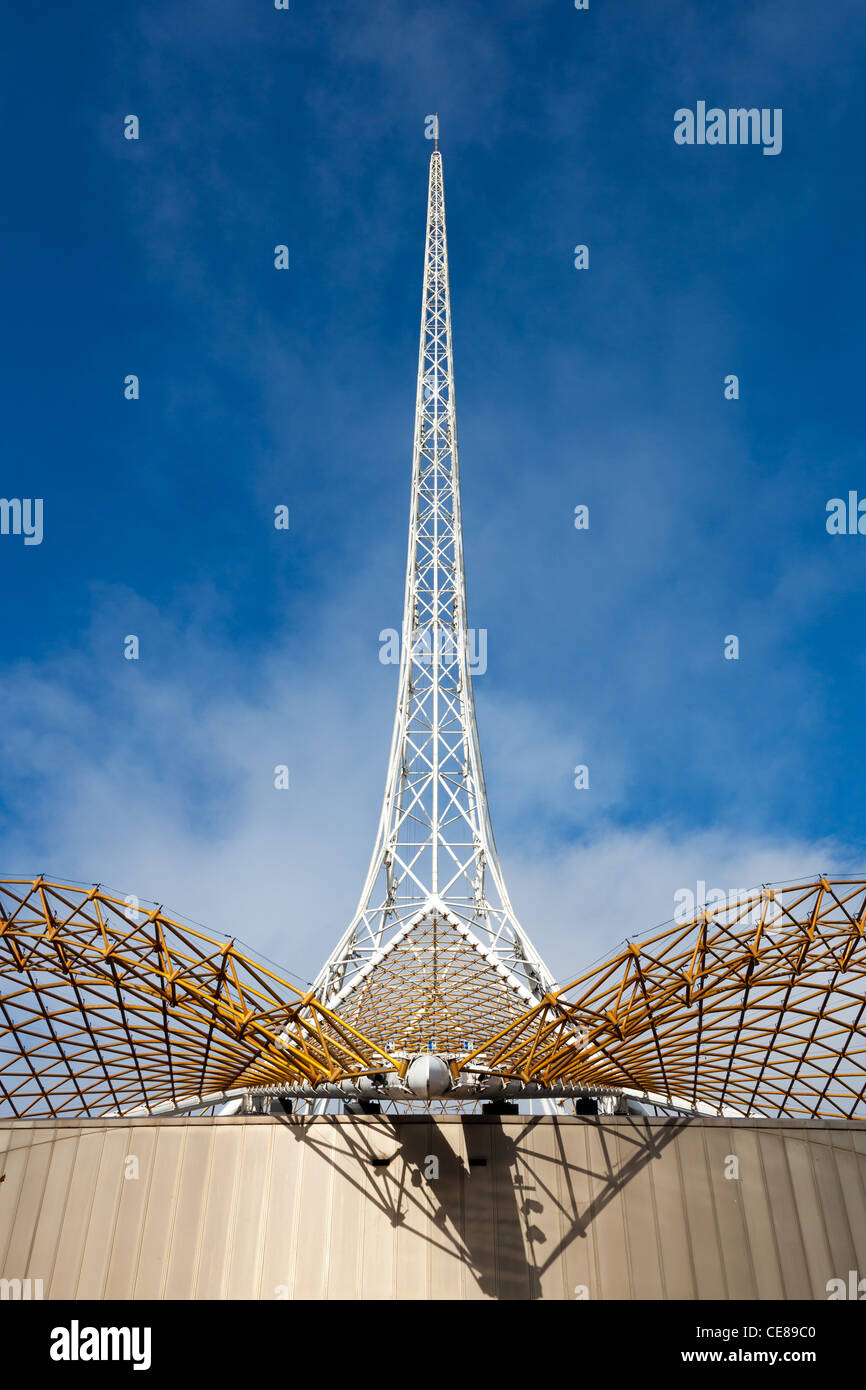 Detail des Turms bei Victoria Arts Centre Melbourne Australia Stockfoto