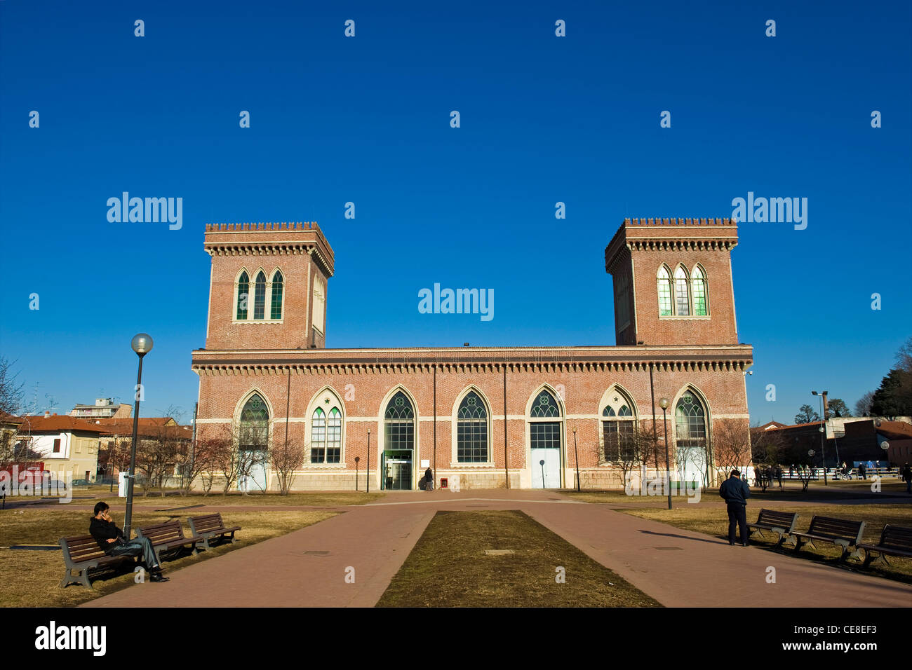 Textile Museum, Busto Arsizio, Lombardei, Italien Stockfoto