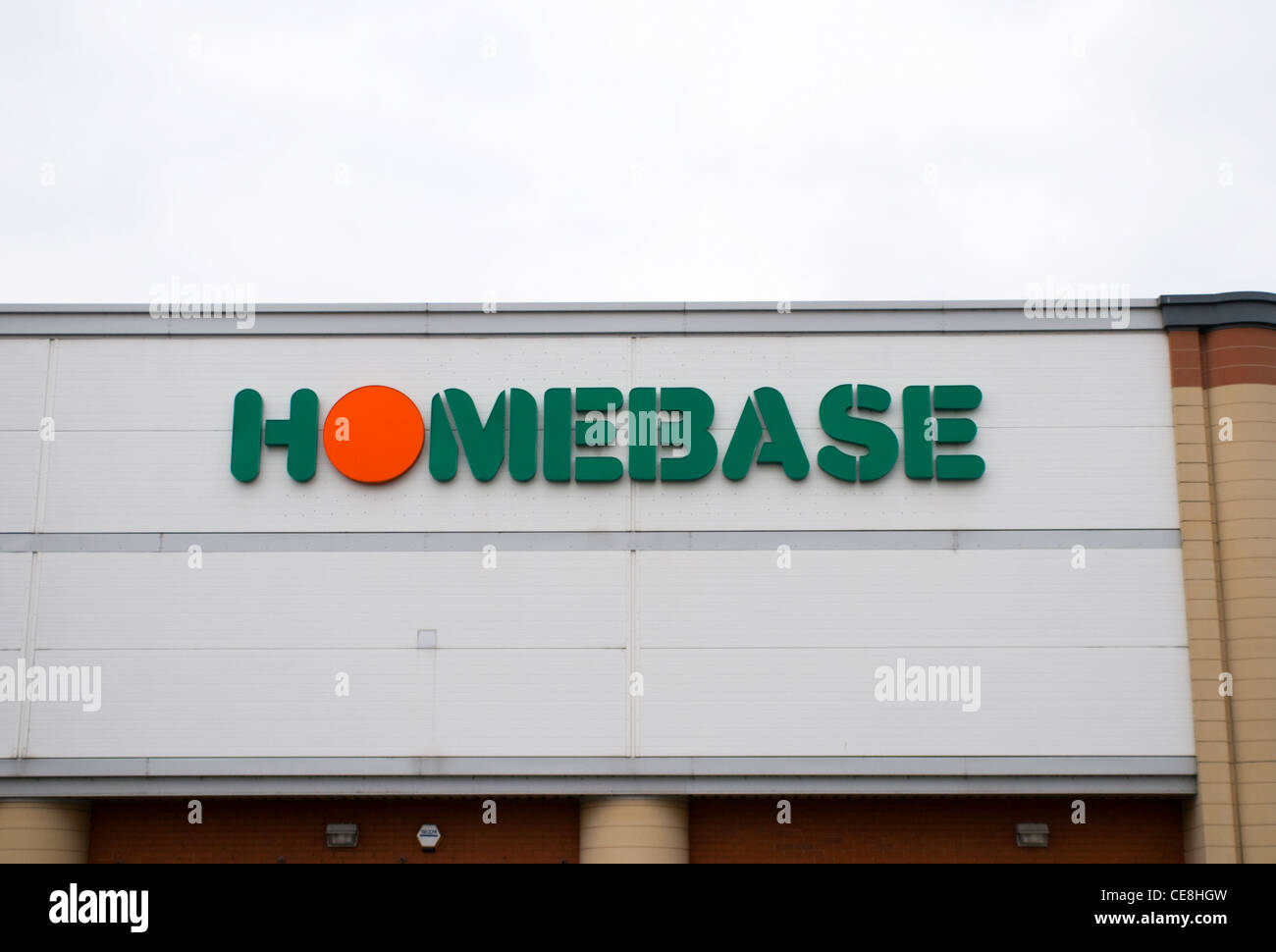 HomeBase D.I.Y Store Stockfoto