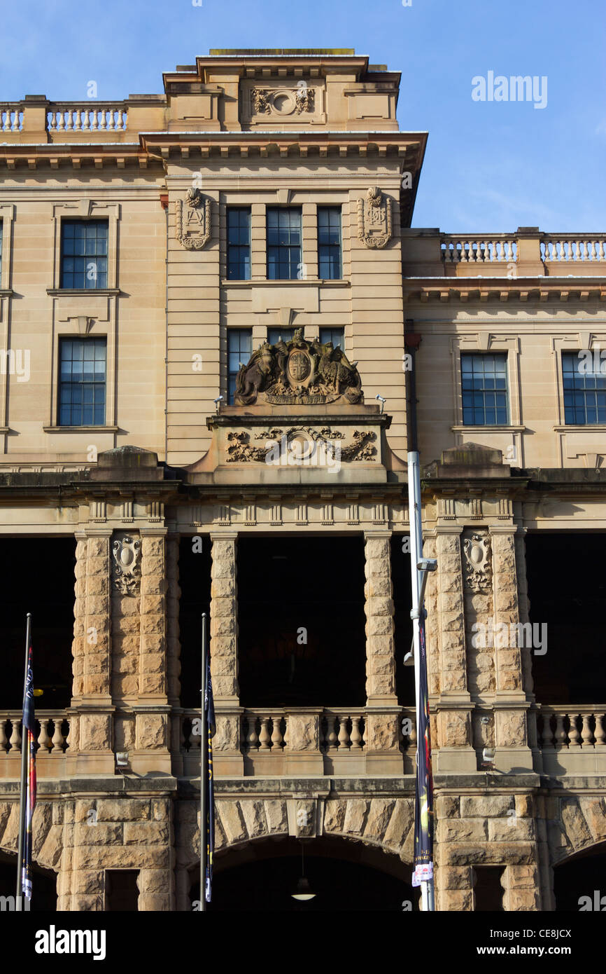 Detail der Central Railway Station, Sydney, Australien Stockfoto