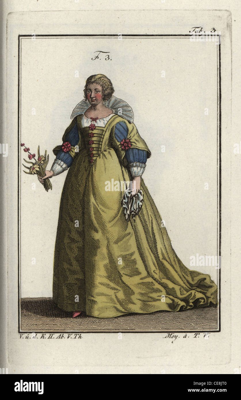 Marie de Medicis, zweite Frau, Henri IV., König der Franzosen. Stockfoto