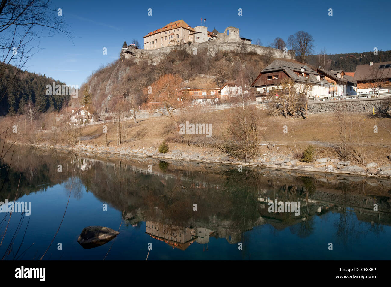 Schloss Sonnenburg, St.Lorenzen, Puster Tal, Dolomiten, Südtirol, Italien, Europa Stockfoto