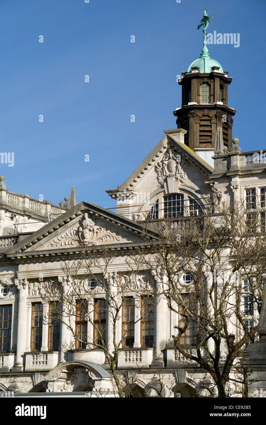 Gebäude der Universität Cardiff, Cathays Park, Cardiff, Südwales, UK. Stockfoto
