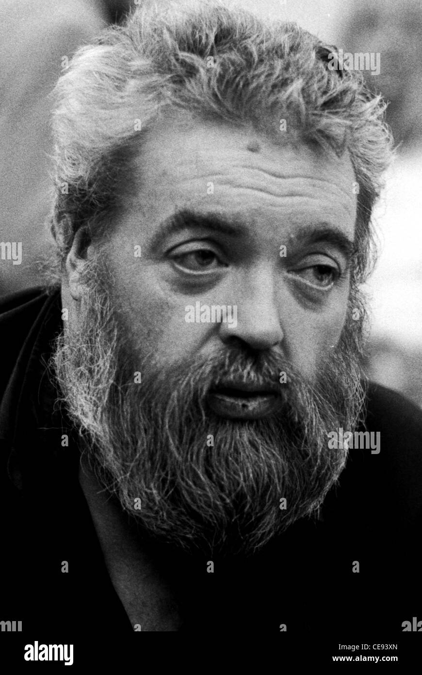 Helmut Qualtinger - * 08.10.1928 - 29.09.1986: Porträt des österreichischen Schauspieler und Schriftsteller auf der Frankfurter Buchmesse. Stockfoto