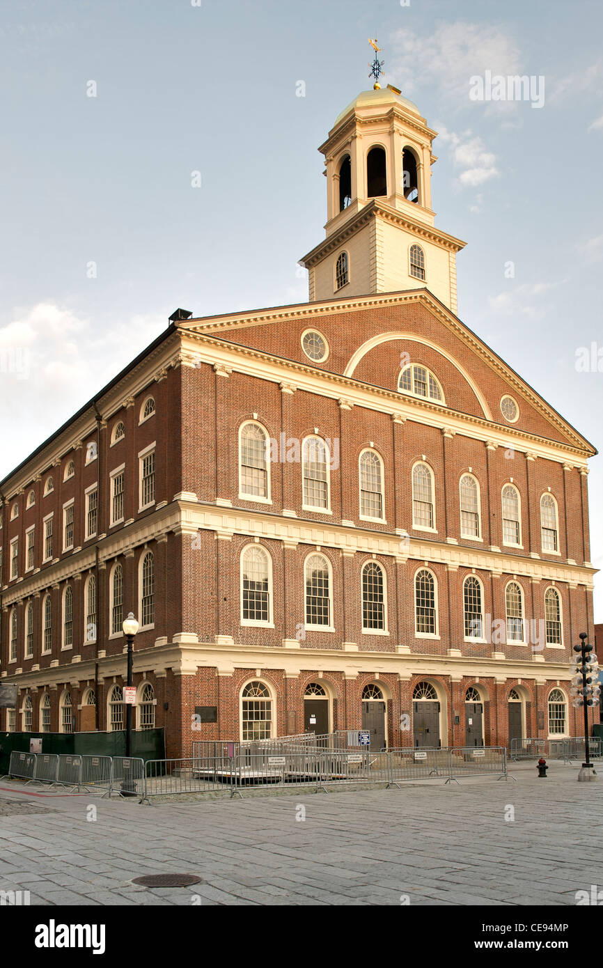 Faneuil Hall in Boston, Massachusetts, USA. Stockfoto