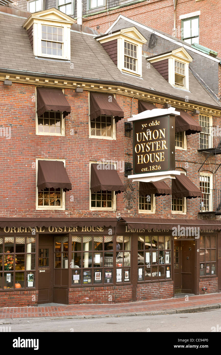 Union Oyster House in Boston, Massachusetts, USA. Stockfoto