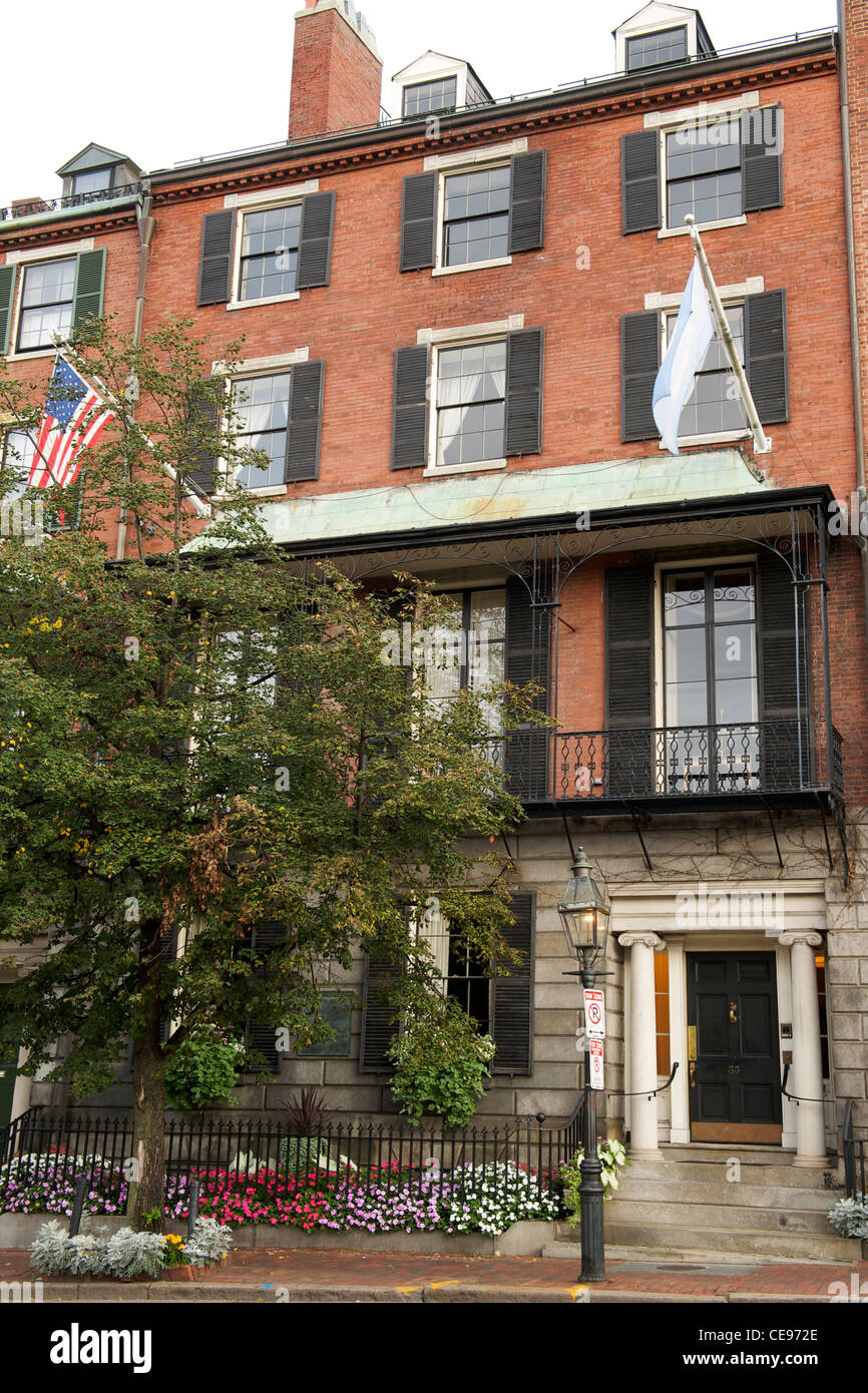 George Parkman Haus in Boston, Massachusetts, USA. Stockfoto