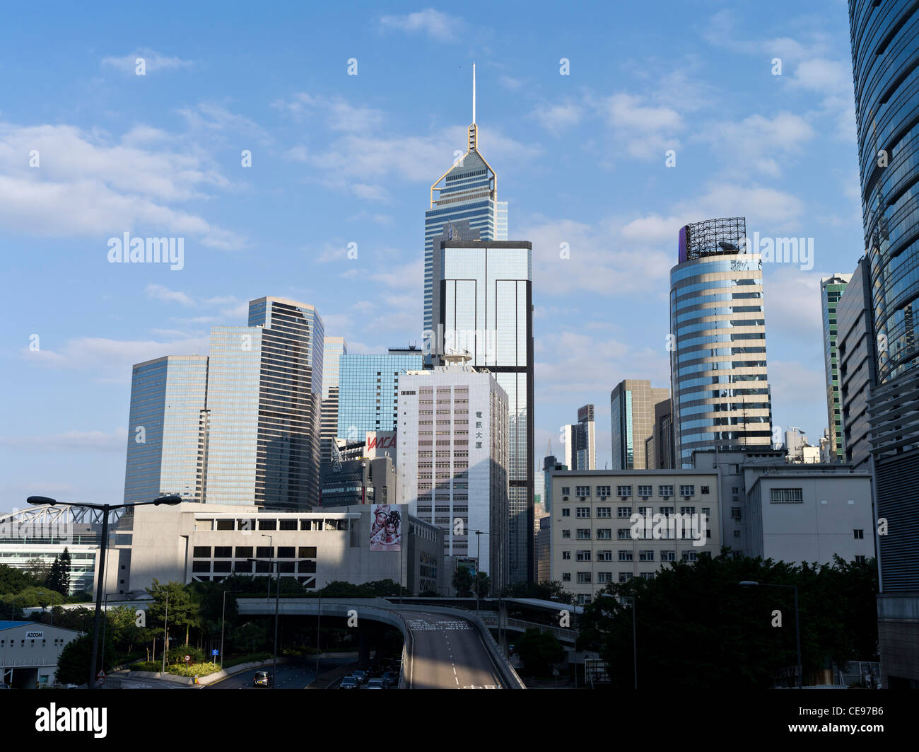Dh WAN CHAI HONG KONG Central Plaza Tower Wolkenkratzer skyline China Stadtbild Stockfoto