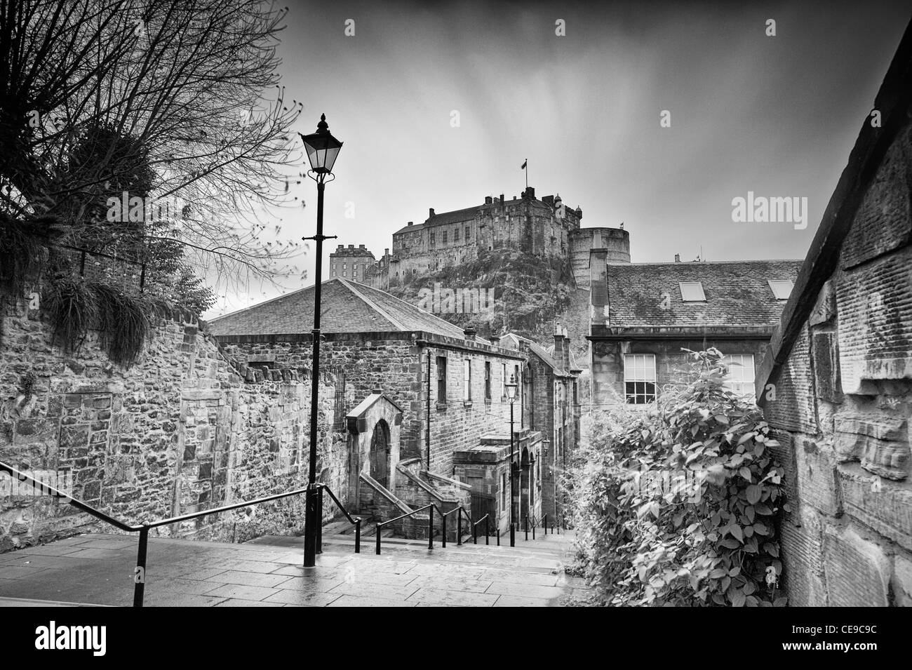 Edinburgh Castle Stockfoto
